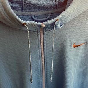 Men’s XL Nike Therma-Fit Full zip hoodie Blue